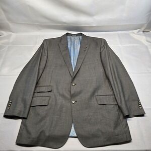 Sartoria Tosi Super‎ 150's 100% Wool Blazer 46L Men Made In Italy